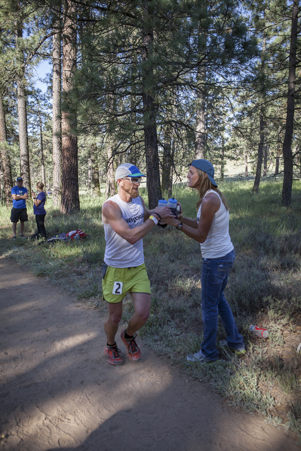 San Diego 100 Meadows Aid Station Jeff Browning
