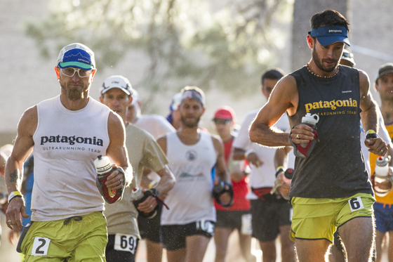 2013 San Diego 100 Start Jeff Browning First steps of the 2013 San Diego 100 Miler. Photo: Jeff Johnson